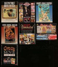 6m171 LOT OF 7 BRUCE HERSHENSON SOFTCOVER MOVIE BOOKS '90s-00s color poster images!