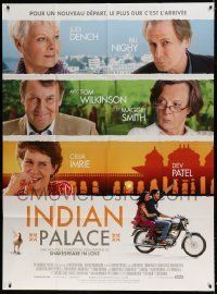 6p582 BEST EXOTIC MARIGOLD HOTEL French 1p '11 Dench, Nighy, Wilkinson, Smith, Indian Palace!