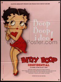6p583 BETTY BOOP CONFIDENTIAL French 1p '97 full-length image of Max Fleischer's sexy cartoon!