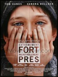 6p691 EXTREMELY LOUD & INCREDIBLY CLOSE advance French 1p '12 Tom Hanks, Bullock, Thomas Horn