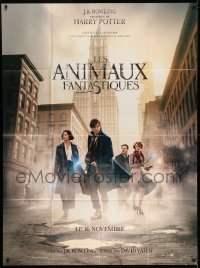 6p693 FANTASTIC BEASTS & WHERE TO FIND THEM teaser French 1p '16 based on the J.K. Rowling stories!