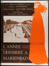 6p788 LAST YEAR AT MARIENBAD French 1p R70s Alain Resnais' L'Annee derniere a Marienbad, rare!