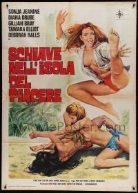 6p098 BOD SQUAD Italian 1p '75 great art of the most beautiful half-naked female kung fu killers!