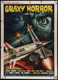 6p102 BODY STEALERS Italian 1p '70 great different art of outer space battle, Galaxy Horror!