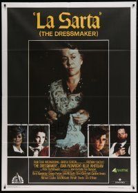 6p136 DRESSMAKER video Italian 1p '89 Joan Plowright, Billie Whitelaw, English WWII romance!