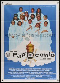 6p172 IL PAP'OCCHIO Italian 1p '80 The Pope's Eye, great art of Catholic church choir singing!