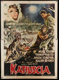 6p013 CODE NAME KILL Italian 2p '67 Liebesnachte in der Taiga, Morini art of Siberian action!