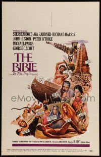 6p305 BIBLE WC '67 La Bibbia, John Huston as Noah, Stephen Boyd as Nimrod, Ava Gardner as Sarah