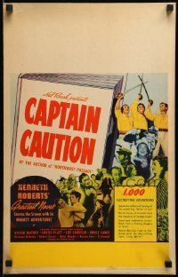 6p316 CAPTAIN CAUTION WC '40 Hal Roach's adapation of Kenneth Roberts greatest novel of manly men!