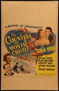 6p330 COUNTESS OF MONTE CRISTO WC '48 champion ice skater Sonja Henie in her last Hollywood film!