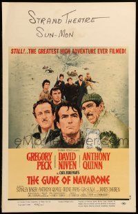 6p380 GUNS OF NAVARONE WC R66 Gregory Peck, David Niven & Anthony Quinn by Howard Terpning!