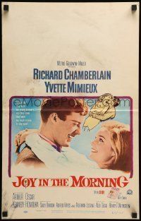6p403 JOY IN THE MORNING WC '65 best close up of Richard Chamberlain & Yvette Mimieux!