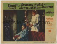 6r351 ABBOTT & COSTELLO MEET DR. JEKYLL & MR. HYDE LC #8 '53 John Dierkes sneaking up on Lou!