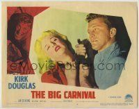 6r354 ACE IN THE HOLE LC #4 '51 Billy Wilder, Kirk Douglas c/u choking Jan Sterling, Big Carnival!