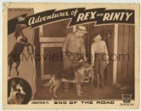 6r358 ADVENTURES OF REX & RINTY chapter 7 LC '35 Rin Tin Tin Jr. by Smiley Burnette & Norma Taylor!