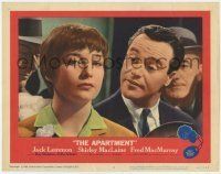 6r373 APARTMENT LC #2 '60 Billy Wilder, best c/u of Jack Lemmon & Shirley MacLaine!