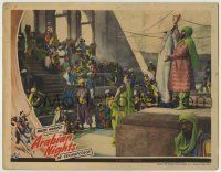 6r375 ARABIAN NIGHTS LC '42 film debut of Acquanetta as slave being auctioned to many bidders, rare!