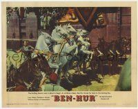 6r387 BEN-HUR LC #8 '60 Charlton Heston moves his team to the starting line of the chariot race!