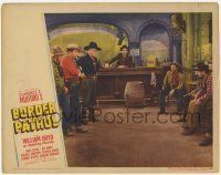 6r410 BORDER PATROL LC '43 William Boyd as Hopalong Cassidy faces down bad guys by bar!
