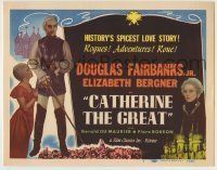 6r051 CATHERINE THE GREAT TC R47 Douglas Fairbanks Jr. in history's spicest love story!