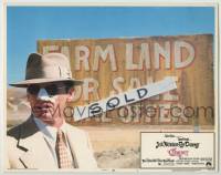 6r451 CHINATOWN LC #1 '74 best image of Jack Nicholson bandaged nose & shades by sign, Polanski!