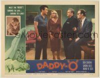 6r476 DADDY-O LC #8 '59 Bruno VeSota holds sexy Sandra Giles & Dick Contino at gunpoint!