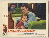 6r497 DEADLY IS THE FEMALE LC #5 '50 Joseph H. Lewis noir classic, Peggy Cummins, John Dall, rare!
