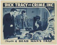 6r505 DICK TRACY VS. CRIME INC. chapter 4 LC '41 Ralph Byrd, Chester Gould, Dead Man's Trap!