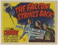 6r085 FALCON STRIKES BACK TC '43 murder menaces every move as Tom Conway stalks a silent killer!