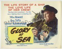 6r099 GLORY AT SEA TC '53 Trevor Howard, the life story of a WWII ship & love life of her crew!