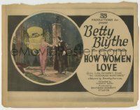 6r123 HOW WOMEN LOVE TC '22 Kenneth Webb, starring the Queen of the screen Betty Blythe!