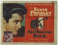 6r144 JAILHOUSE ROCK TC '57 Elvis Presley in his first dramatic singing role, rock & roll classic!
