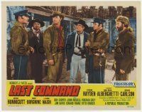 6r630 LAST COMMAND LC #4 '55 Sterling Hayden, Richard Carlson, Ernest Borgnine & men in fort!