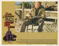 6r644 LIFE & TIMES OF JUDGE ROY BEAN LC #2 '72 wounded Paul Newman sitting in chair with rifle!
