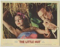 6r651 LITTLE HUT LC #3 '57 tropical beauty Ava Gardner seems absent minded as Niven seduces her!