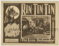 6r655 LONE DEFENDER chapter 8 LC '30 canine hero Rin-Tin-Tin, Mascot serial, Brink of Destruction!