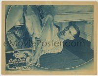 6r674 MAN BITES LOVEBUG LC '37 Charley Chase in lower bunk gets a rude awakening, 2-reel comedy!