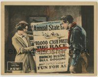 6r741 OH YOU TONY LC '24 Tom Mix & Claire Adams by state fair horse racing cash prize poster!