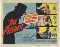 6r223 PUSHER TC '59 Harold Robbins early drug movie, Daddy, if you love me you'll get me a fix!