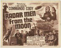 6r225 RADAR MEN FROM THE MOON TC '52 Commando Cody, wacky Republic sci-fi serial in 12 chapters!