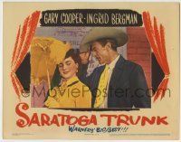 6r801 SARATOGA TRUNK LC '45 close up of Gary Cooper flirting with Ingrid Bergman, by Edna Ferber!