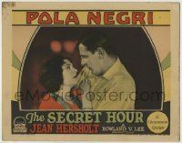 6r806 SECRET HOUR LC '28 romantic close up of pretty Pola Negri embracing Kenneth Thomson!