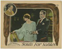 6r826 SOULS FOR SABLES LC '25 Claire Windsor coveted sables & lost her husband Eugene O'Brien!