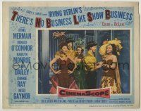 6r877 THERE'S NO BUSINESS LIKE SHOW BUSINESS LC #8 '54 Marilyn Monroe & top cast in costume!