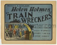 6r307 TRAIN WRECKERS TC '25 silent serial star Helen Holmes in the third of this railroad series!