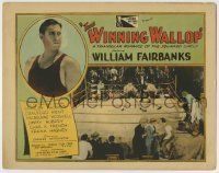 6r340 WINNING WALLOP TC '26 William Fairbanks c/u & in boxing ring, directed by Charles Hutchison!