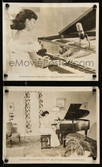 6s962 QUEEN OF THE BOOGIE 2 8x10 stills '40s wonderful images of Hadda Brooks behind piano!
