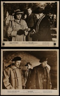 6s983 THIRD MAN 2 8x10 stills '49 Joseph Cotten, Valli, Trevor Howard, Lee, classic film noir!