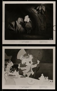 6s826 ALICE IN WONDERLAND 3 8x10 stills '51 Disney classic, great cartoon images!