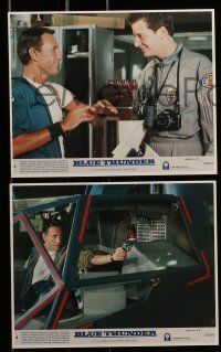 6s046 BLUE THUNDER 8 8x10 mini LCs '83 Roy Scheider, Warren Oates, Malcolm McDowell, Daniel Stern!